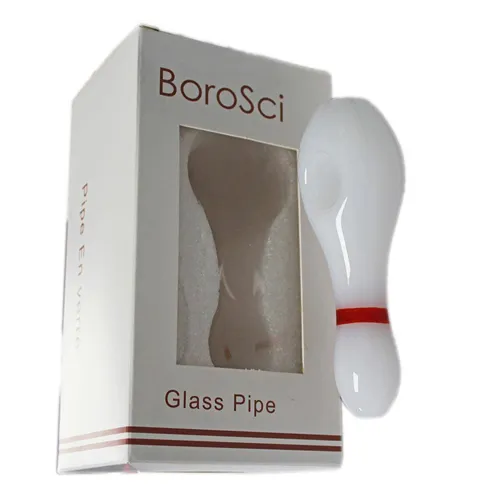 Product image of Borosci, 4.5" Bowling Pin Glass Pipe