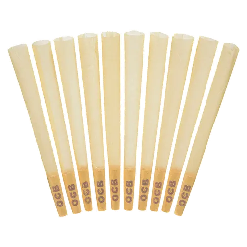 Product image of OCB, Virgin Unbleached Pre-Rolled Cones