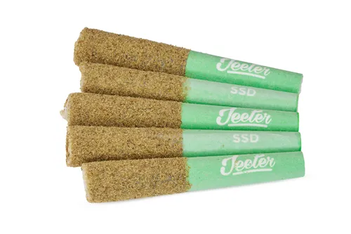 Baby Jeeter Infused Strawberry Sour Diesel - Jeeter - Infused Joints