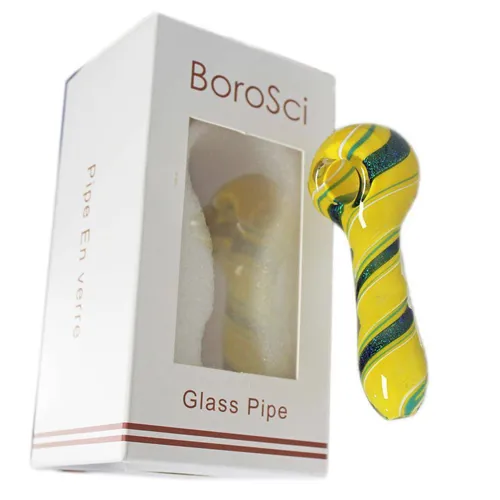 Product image of Borosci, 4.5" Sunshine Glass Pipe
