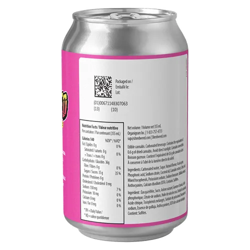 Crazy Cream Soda - SHRED - THC Drinks