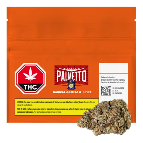 Product image of Radical Juice - Palmetto - Dried Flower