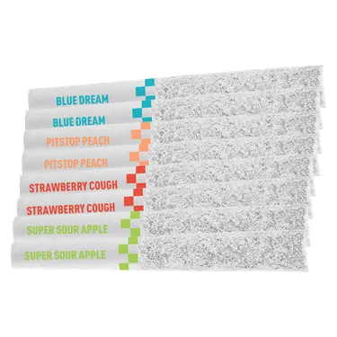 Product image of Flyers Frosted Infused Fast Pack - Claybourne - Variety Infused Pre-Rolled