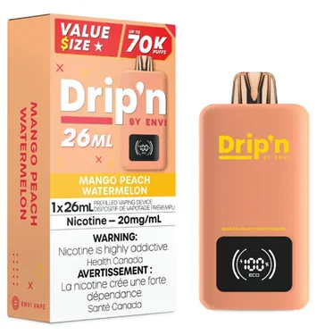 Product image of Mango Peach Watermelon - Drip'n Envi - Disposable