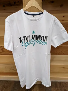 Product image of White Legalize It! T-Shirt