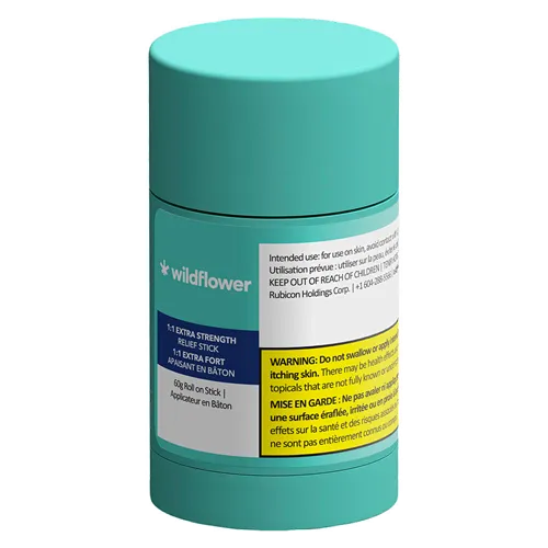 Extra Strength 1:1 Relief Stick - Wildflower - Infused Body