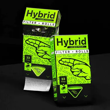 Product image of Hyrbid, Kombipack Supreme Filters w/ Rolling Paper