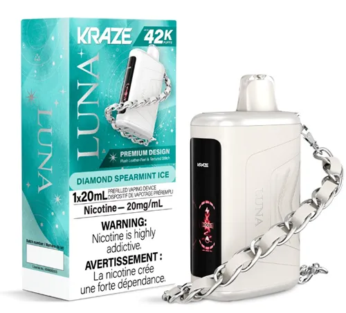 Product image of Diamond Spearmint Ice - Kraze Luna - Disposable