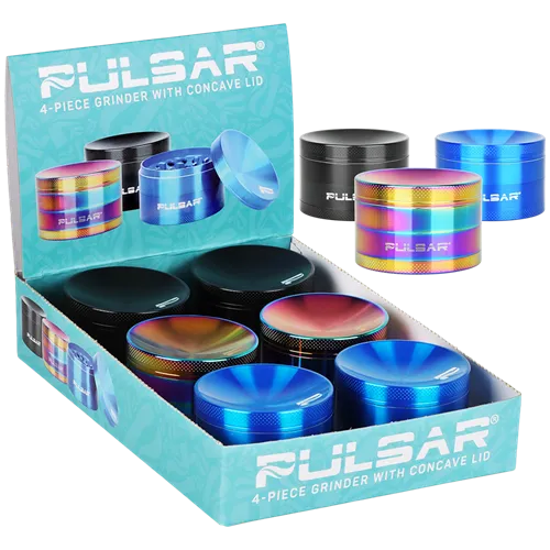 Product image of Pulsar, 2.5" 4-Piece Concave Grinder