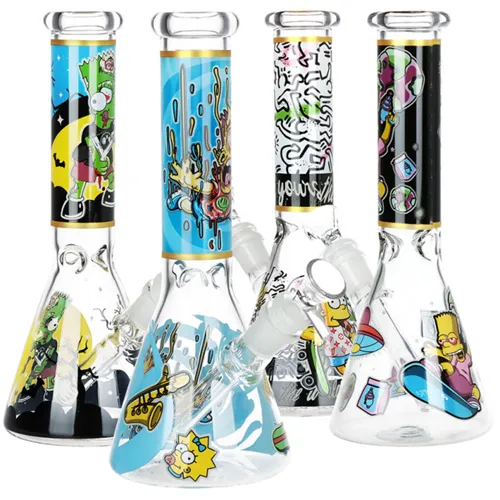 Product image of 10" Don't Have A Cow Beaker Glass Water Pipe