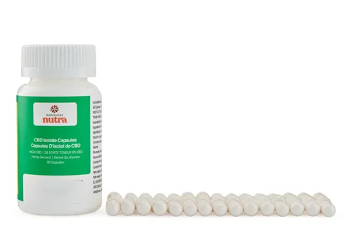 CBD Isolate - Naturally Nutra - Capsules