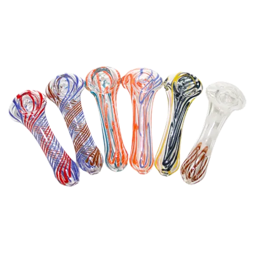 Product image of Eco Glass, 4" Twisted Swirl Hand Pipe