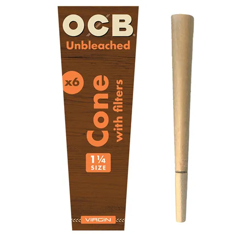 Product image of OCB, Virgin Unbleached Cones