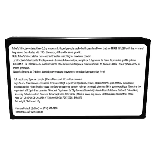 Porto Leche Trifecta Infused - Tribal -Infused Joints