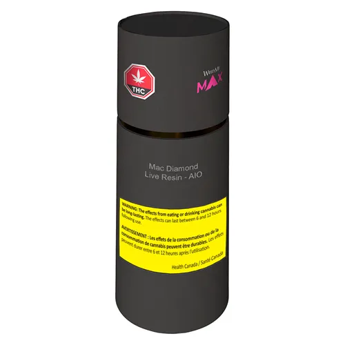 Mac Diamond Live Resin - Weed Me Max - Disposables