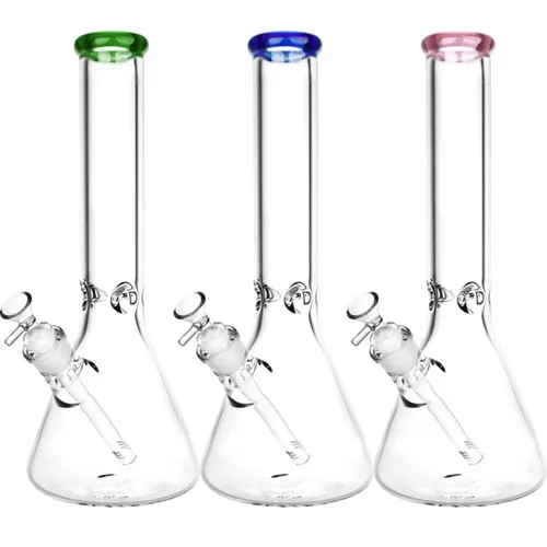 Product image of 7mm Thick Classic Glass Beaker Tall Water Pipe
