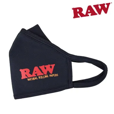 Product image of RAW, Black Soft Triple Layer Face Mask