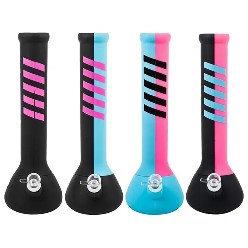 Rebound, 14" Silicone Beaker, Assorted Colours