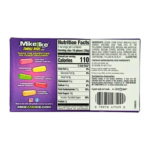 Mike & Ike, Thrill Ride Mix
