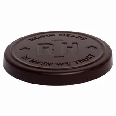 Product image of Hash Rosin 70% Dark Chocolate Coin - Rosin Heads - Chocolate