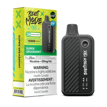 Product image of Super Spearmint - Flavour Beast Mode Max - Disposable