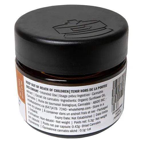 Full Spectrum THC Softgels - Abide - Capsules