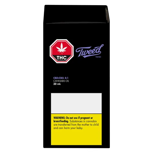 Tweed Day 100:25 CBD:CBG - Tweed - Ingestible Oils