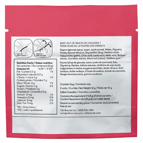 Sweet Like Strawberry Melon Soft Chews - Olli Bursts - Gummies