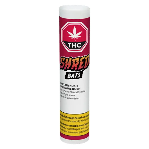 Captain Kush Bats - Shred - Joints