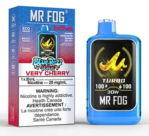 Product image of Blue Razz Steezy Very Cherry Classic - MR FOG x NOVA - Disposable