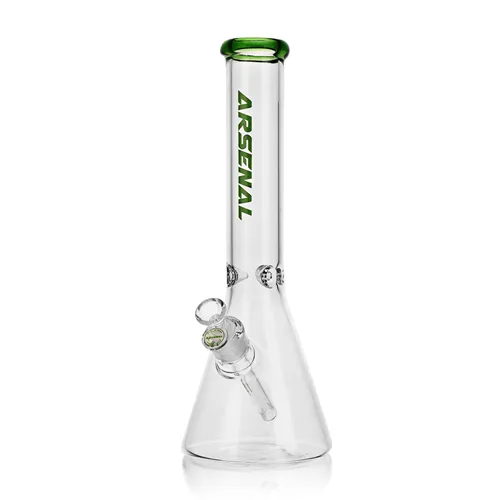 Product image of Arsenal, 14" Coloured Rim Beaker Bong