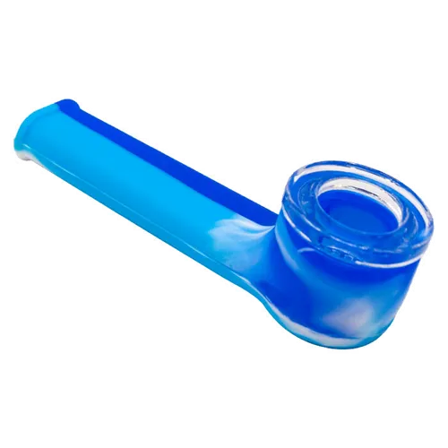 Product image of Spark, Silicone Pipe w/ Glass Bowl