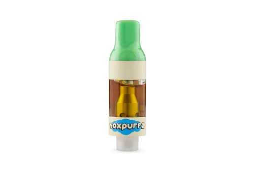 Product image of Strawberry Kiwi Harmony THC:CBD - Vox Puffz - 510 Cartridges