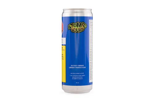 Blue Razz Lemonade - XMG Atomic Sours - THC Drinks