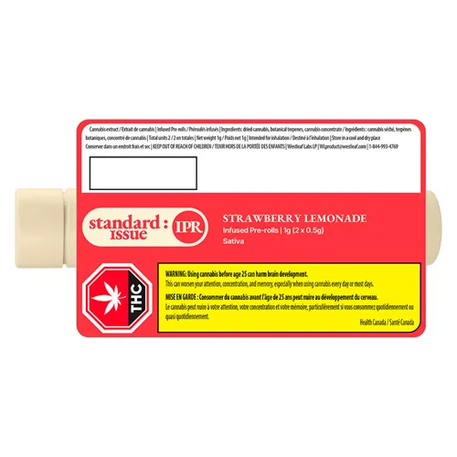 Strawberry Lemonade Infused - Standard Issue - Infused Joints