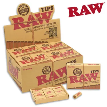 Product image of RAW, Pre-Rolled Tips