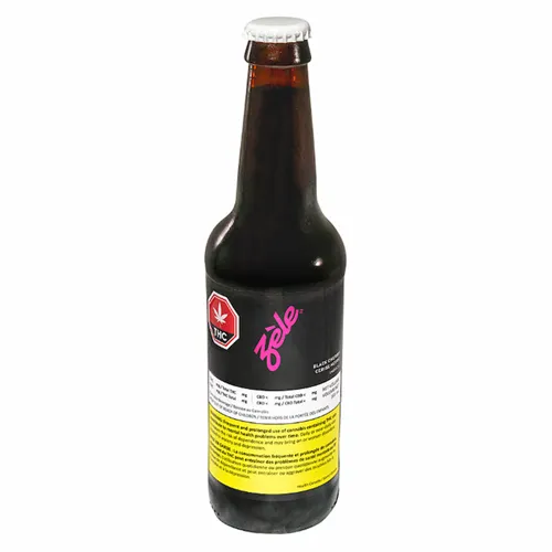 Product image of Black Cherry Indica Craft Soda - Zèle - THC Drinks