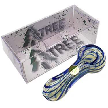 Product image of Tree Glass, Fumed Colour Stripes Glass Pipe