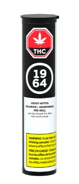 Heavy Hitter Flower & Diamonds Infused Pre-Roll - 1964 - Infused Joints