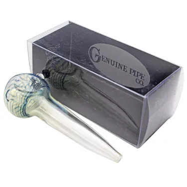 Product image of Genuine Pipe Co, 3" Fumed Straight Glass Pipe