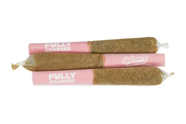 Product image of Fully Charged Strawberry Watermelon OG CBG - Spinach - Infused Joints