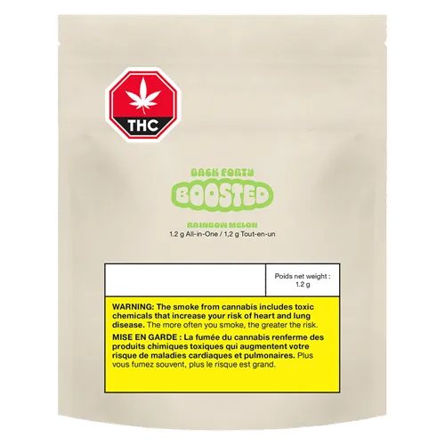 Product image of Rainbow Melon BOOSTED - Back Forty - Disposables