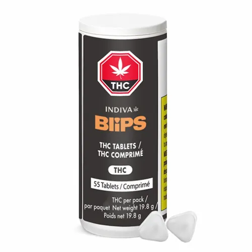 THC Tablets - Indiva Blips - Edible Extracts