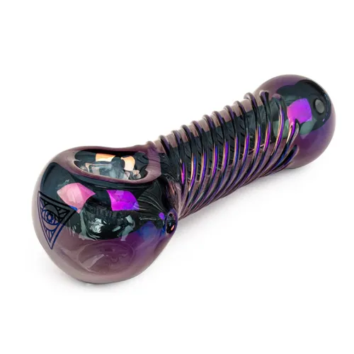 Product image of Red Eye Tek, 4.5" Metallic Terminator Finish Big Twister Hand Pipe