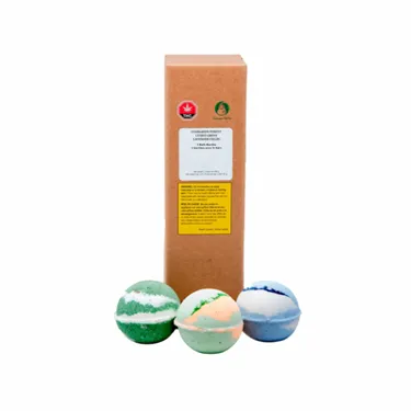 Product image of CBD Bath Bomb Triple Pack: Lavender Fields Evergreen Fores - Stewart Farms - Bath Bombs