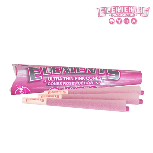 Product image of Elements, Pink Rolling Cones
