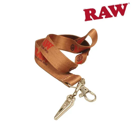Product image of RAW, Smokers Lanyard V2 with Roach Clip