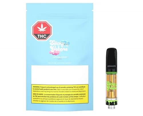 Product image of Carnival Clouds - Sticky Greens - 510 Cartridge