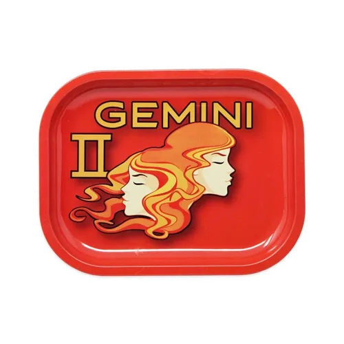 Product image of Glastrology, 5" x 7" Astrology Aluminum Rolling Tray