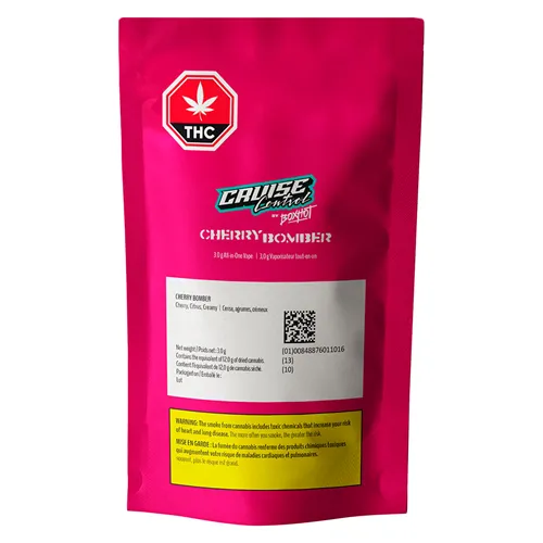 Cherry Bomber THC + CBG + CBD AIO - Cruise Control by BOXHOT - Disposables